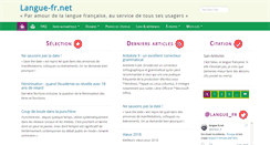 Desktop Screenshot of langue-fr.net